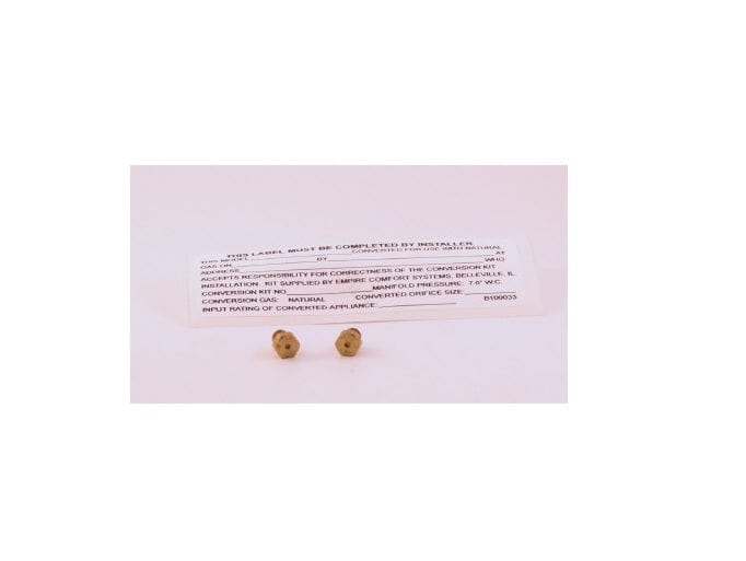 Broilmaster - Conversion Kit, Propane to Nat fits T3, R3, R3B - BCK1004