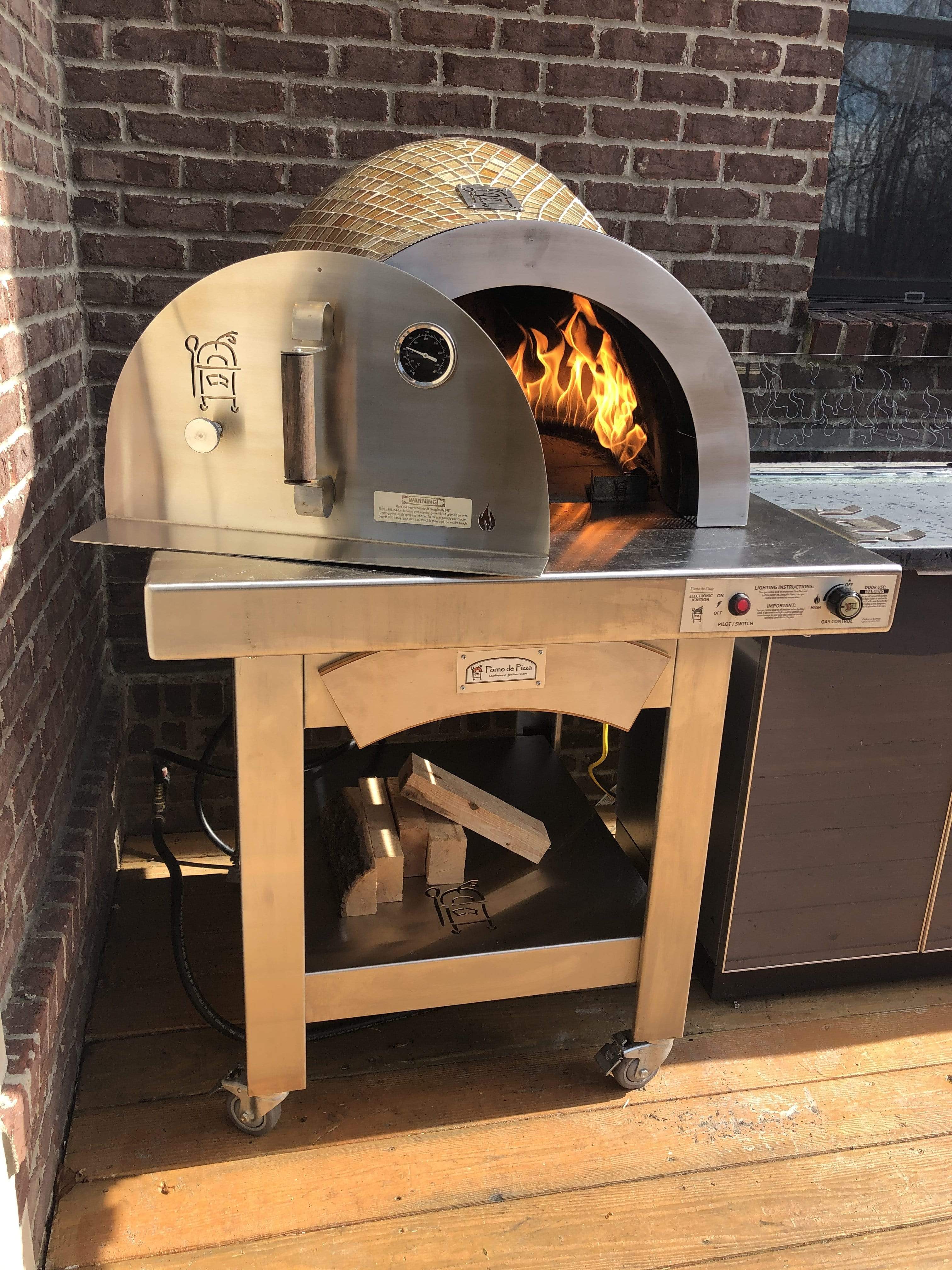 HPC Pizza Oven Accessory Kit for Outdoor Ovens