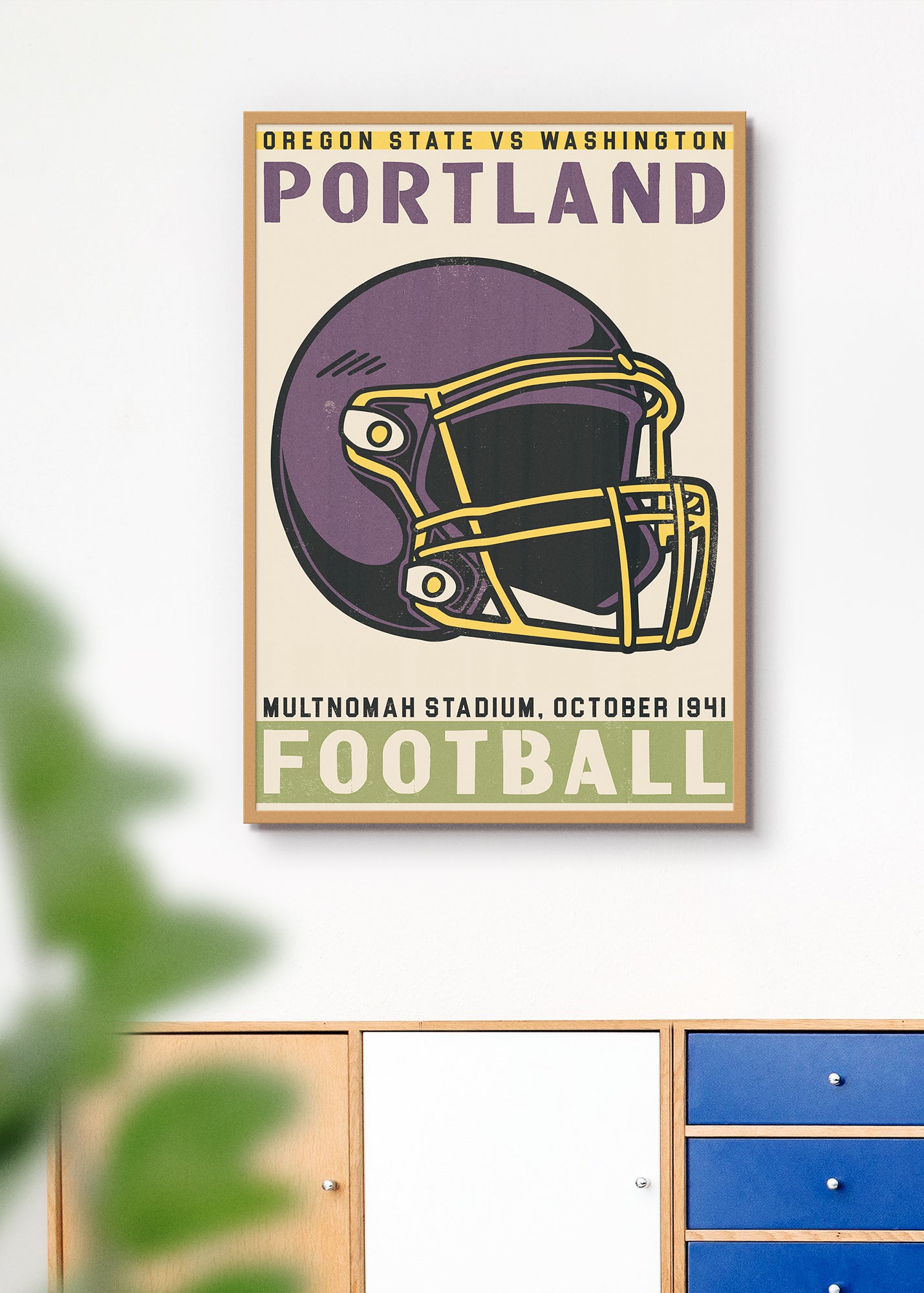 Portland, Football 1941 Poster