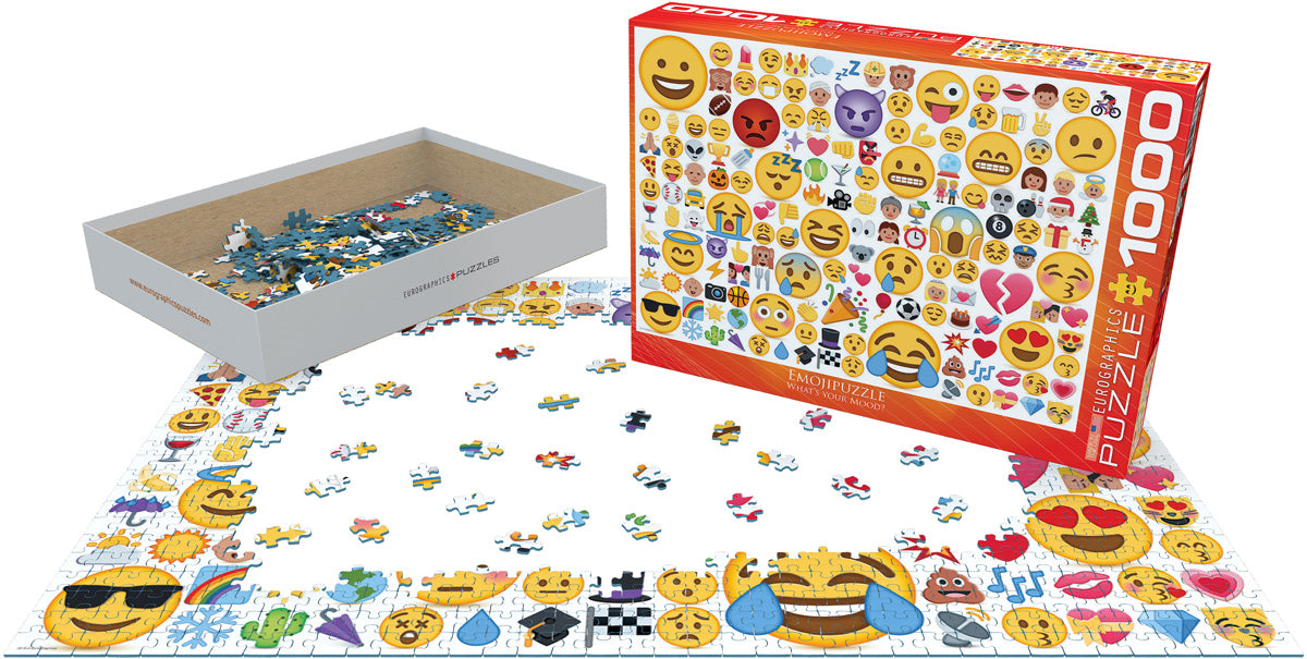 Emojicolors 100-Piece Puzzle