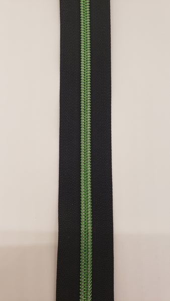 RTS Black/ Bubblegum #5 Zipper Tape by the Yard – Itchin To Get Stitchin  Custom Fabrics