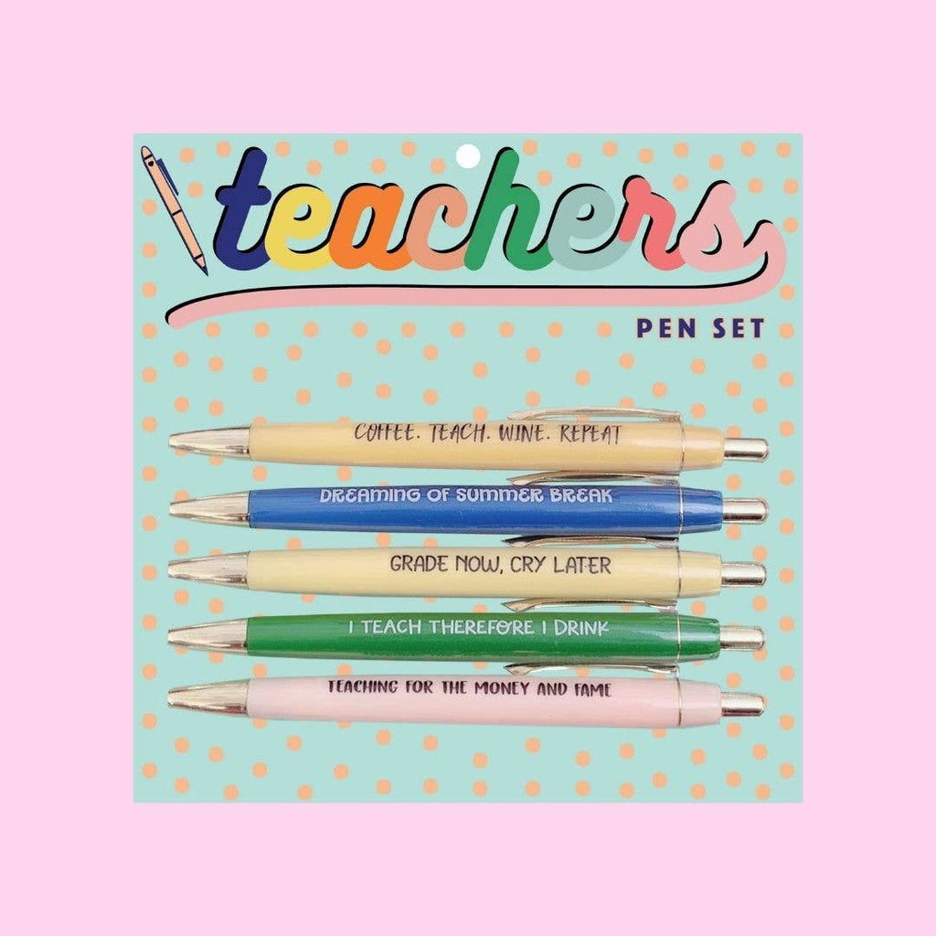 Fresh out of F*s Pen Set (funny, sweary, office, gift) – Shophavenwood