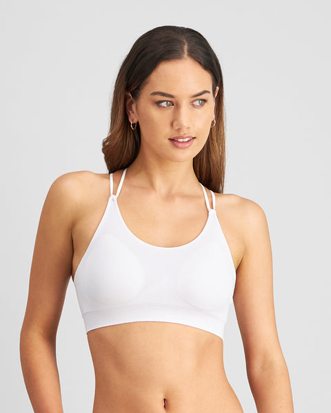 NZSALE  Shock Absorber High Impact Active Crop Top Sports Bra - White
