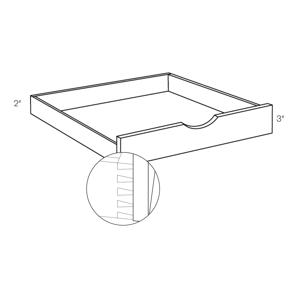 CNC Classic Broadway Cobalt 33" W Pull Out Shelf