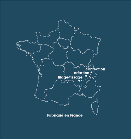 Carte France fabrication