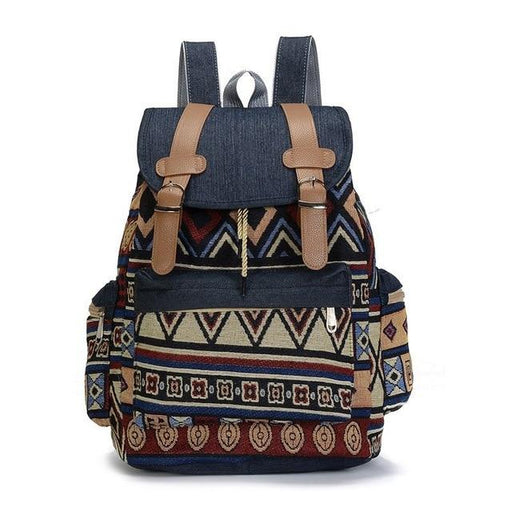 Pocket Front Canvas Backpack - School Backpack — More than a backpack