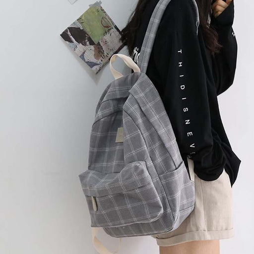 Korean Style Luo Fanni School Backpack —