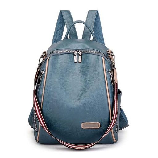 Riapawel Women Pu Leather Shoulder Mini Small Backpack Multi