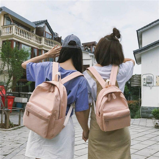 Korean Style Luo Fanni School Backpack —