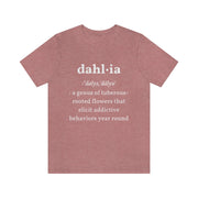 Dahlia Defined Unisex Jersey T-shirt