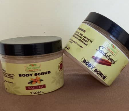 2 body scrubs