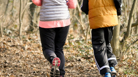 jogging couple