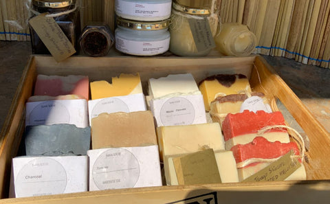 Handcrafted soap collection 