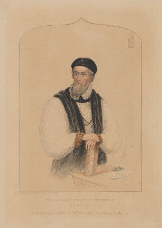 Hugh Latimer Portrait Print National Portrait Gallery Shop