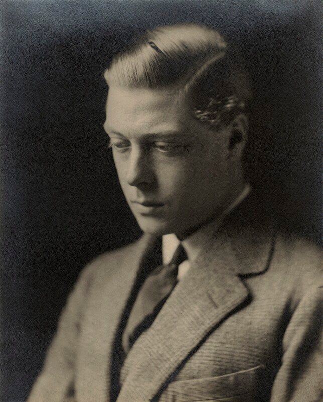 Prince Edward Duke Of Windsor King Edward Viii Portrait Print National Portrait Gallery Shop