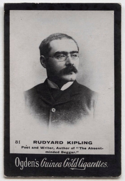 Rudyard Kipling Greetings Card – National Portrait Gallery Shop
