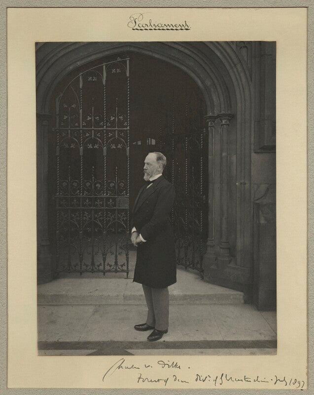 Sir Charles Wentworth Dilke 2nd Bt Greetings Card National Portrait