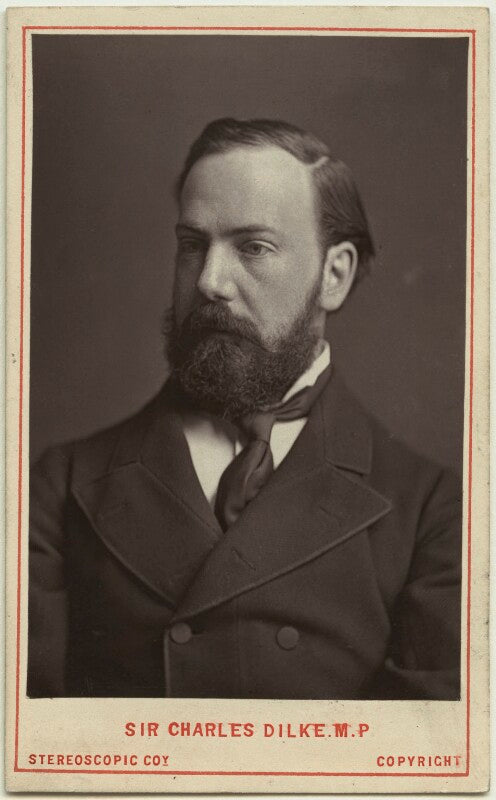 Sir Charles Wentworth Dilke 2nd Bt Portrait Print National Portrait