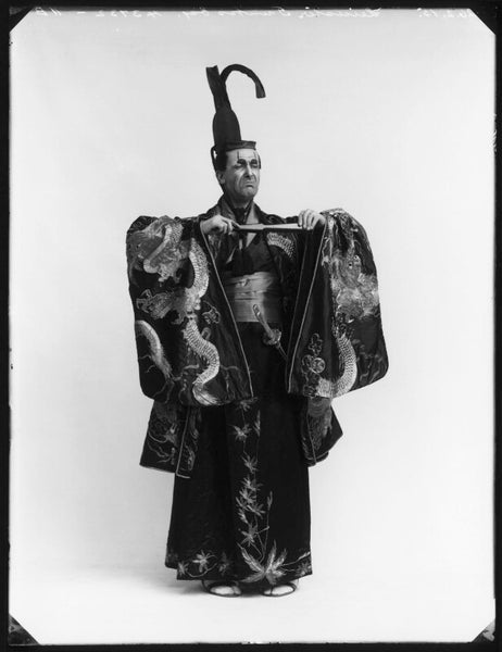 Leicester Tunks as the Mikado in 'The Mikado' Greetings Card – National ...