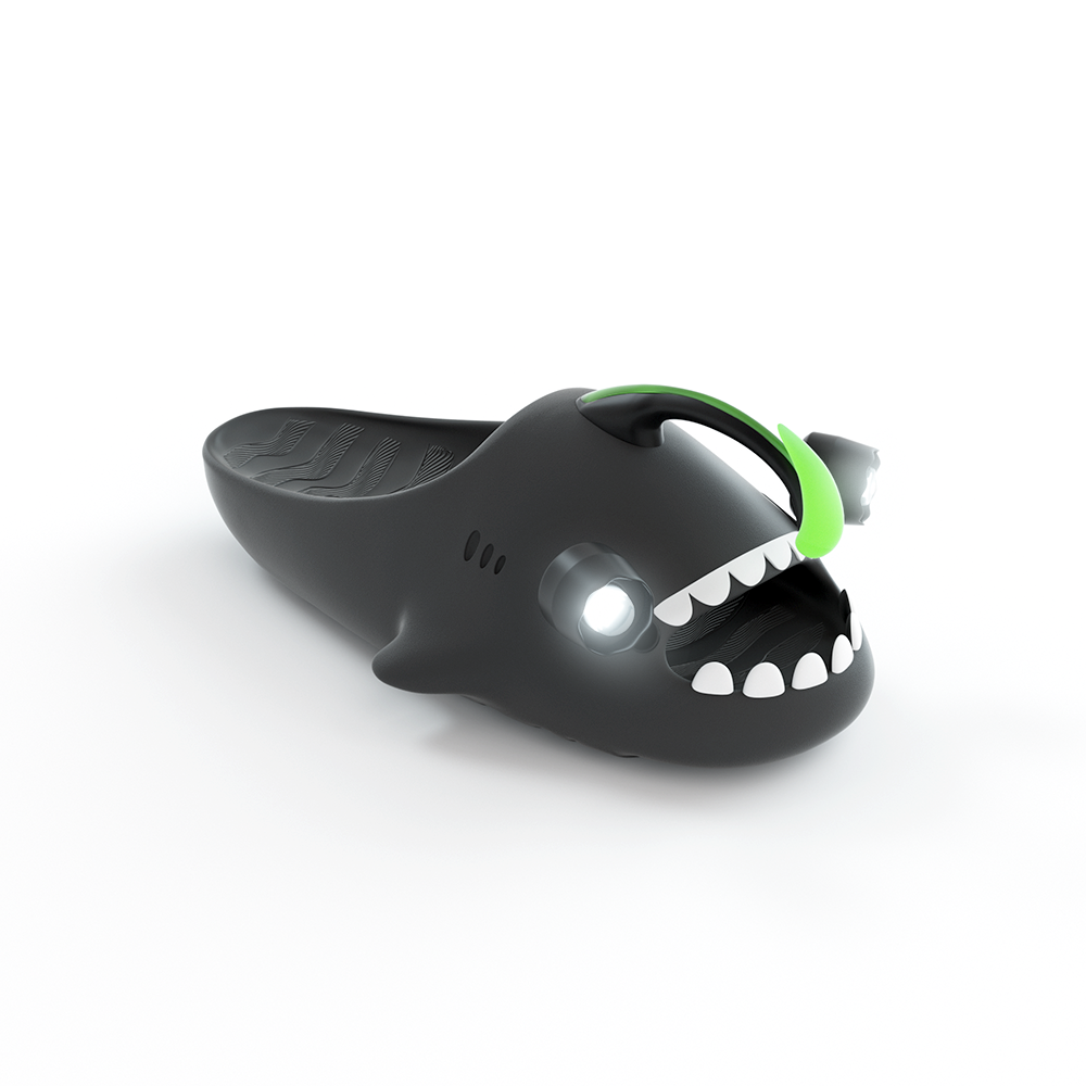 Sharkicks Pro - Anglerfish, Flashlights - Hello Slippers product image