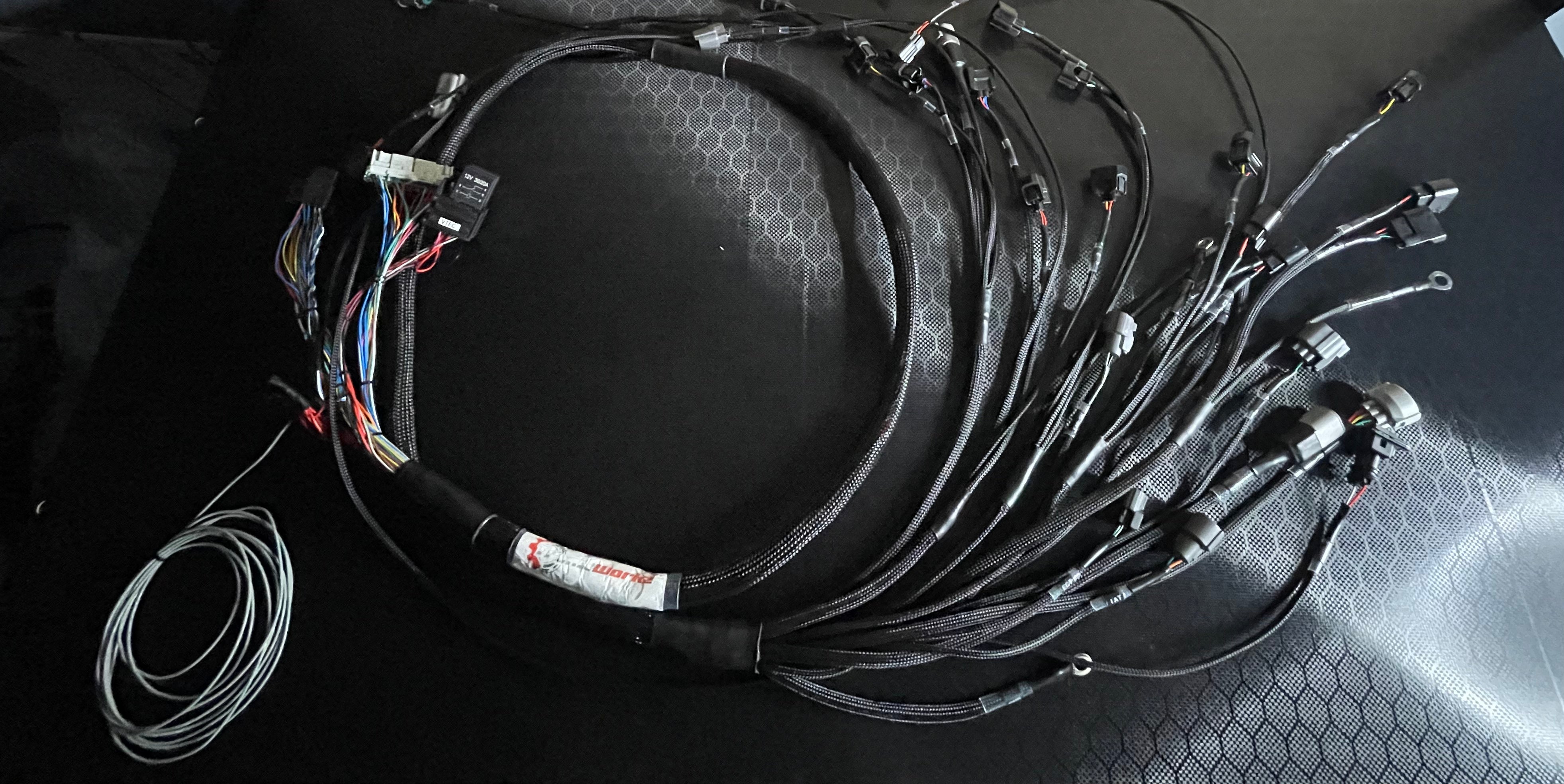 J Series Haltech Elite 750 Swap tucked harness