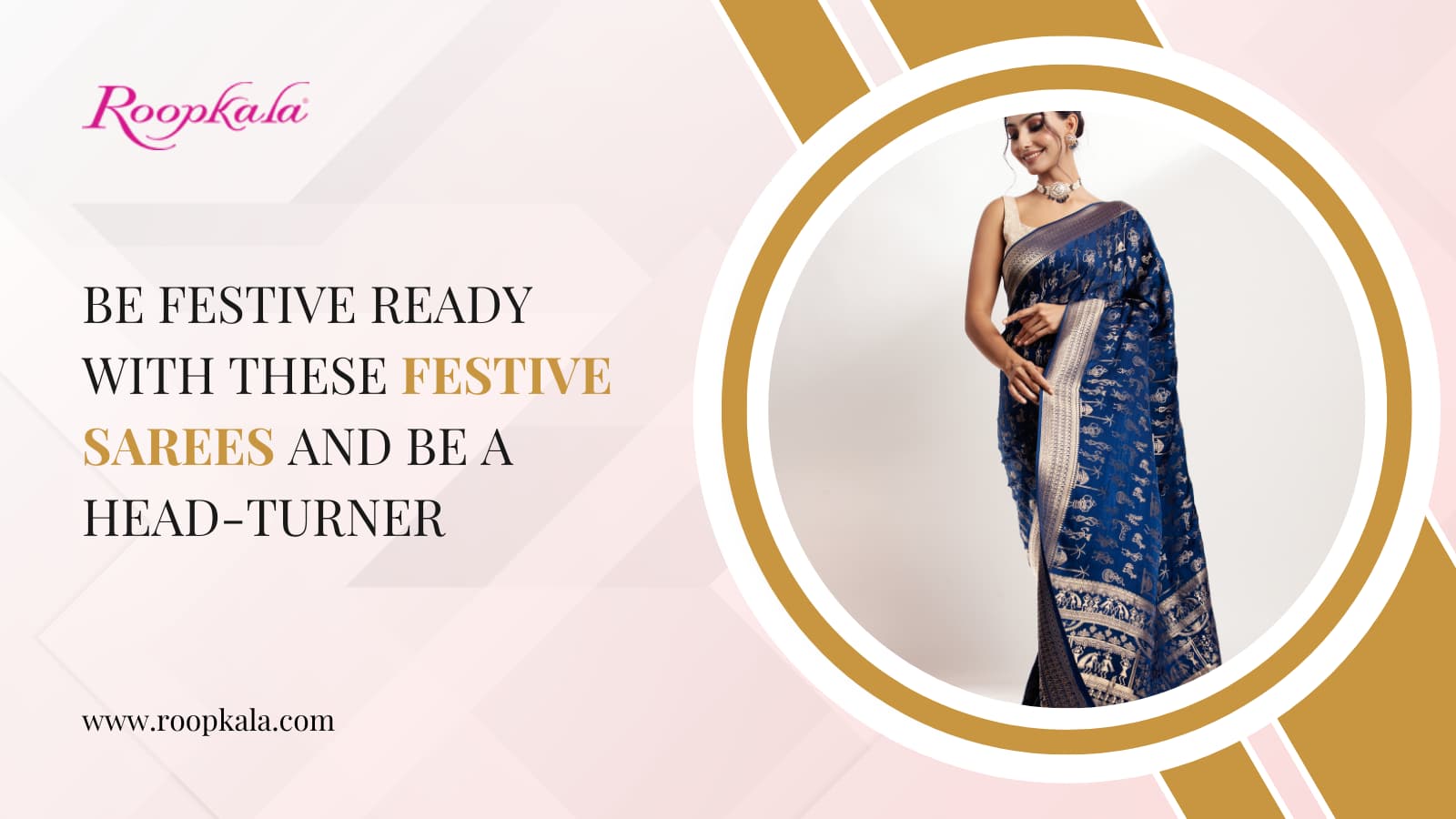 Be Festive Ready With These Festive Sarees And Be A Head-Turner