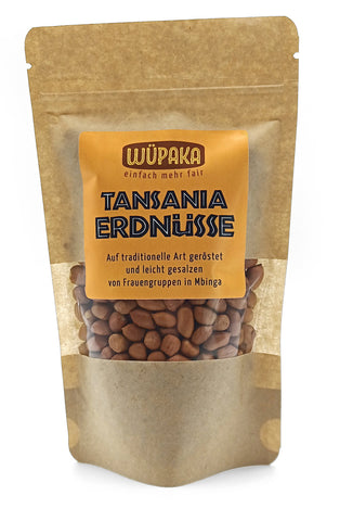 Geröstete Erdnüsse aus Tansania
