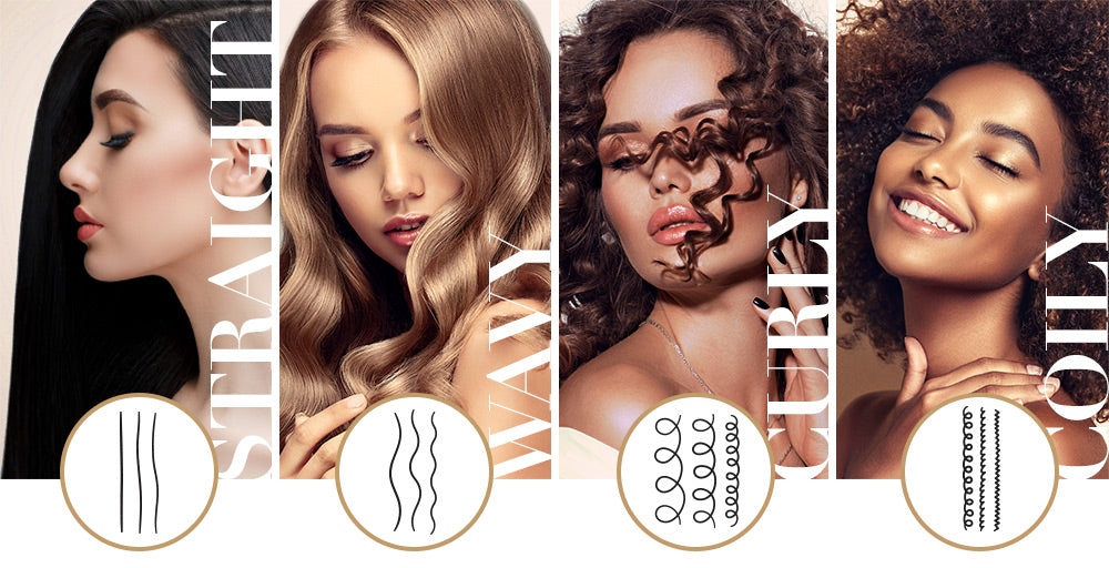 There are four main hair types but 12 in total because they can be broken down into subcategories. 