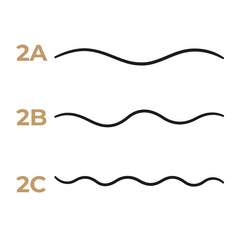 3 types of wavy hair