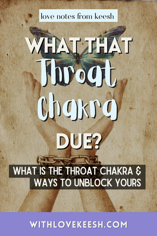 What that throat chakra due? + What is the throat chakra