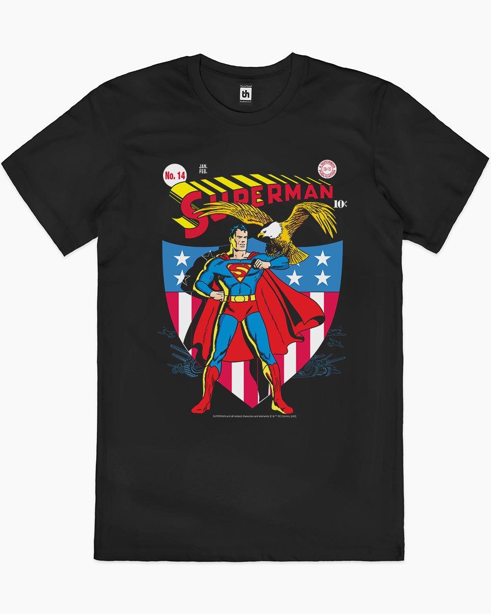 Superman Classic Logo T-Shirt | Official DC Merch Europe | Threadheads