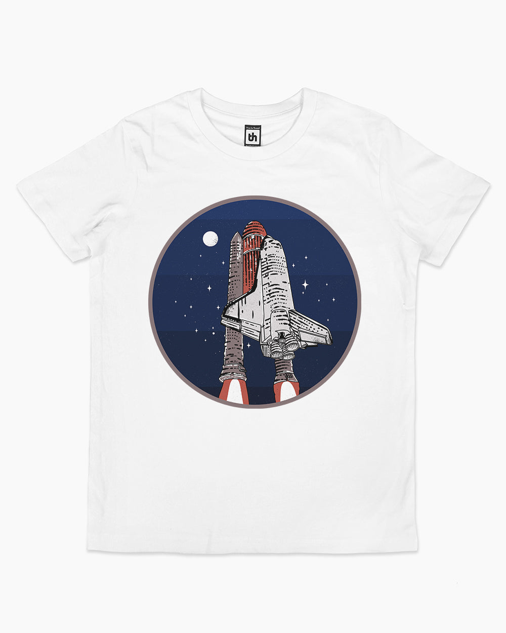 Europe Shuttle | | Kids T-Shirt Threadheads Graphic Space Kids T-Shirts