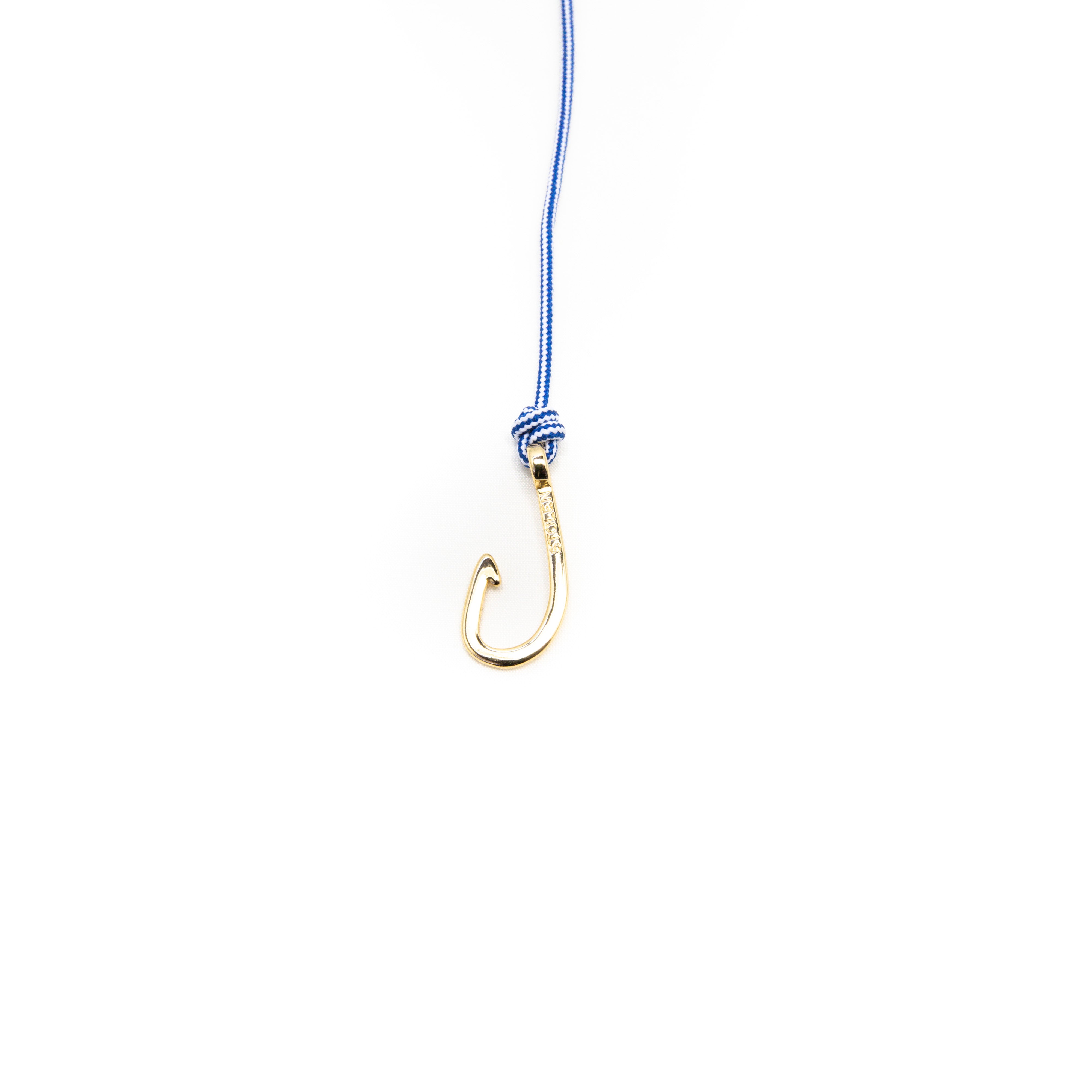 Ocean Life Fish Hook Bracelet - Sunrise Gold and Noreaster Gray