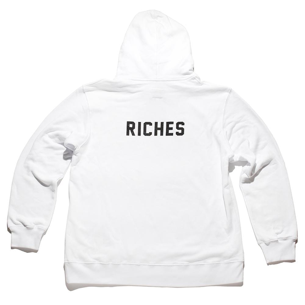 White Hoodie - No Logo - Stolen Riches