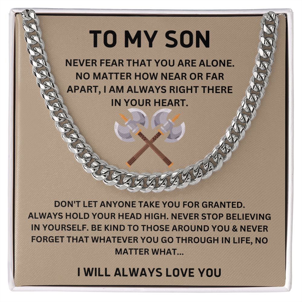 Cuban Chain Link | Son | Never Alone | Viking Ax