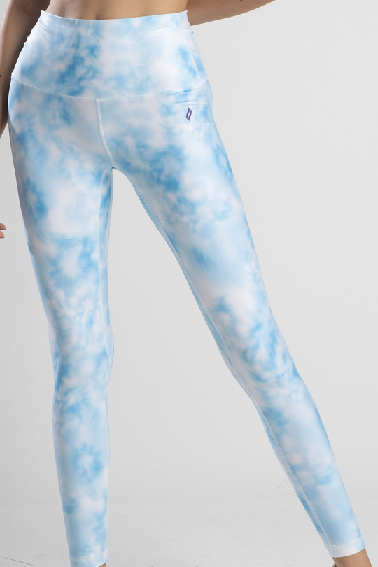 TRASA Active High Waist Printed Yoga Pants for Womens  Blue Camoufla   Trasain