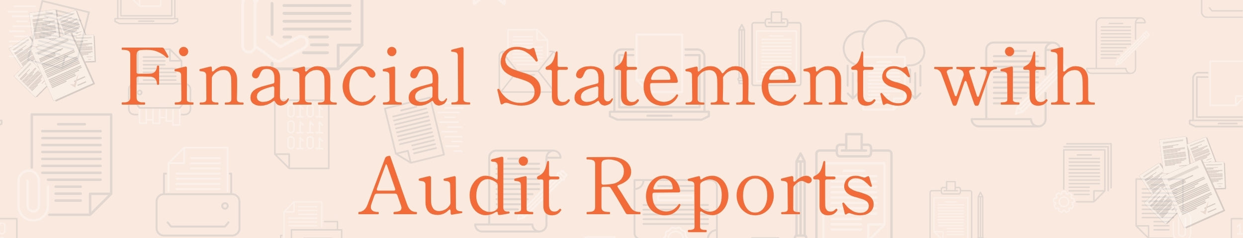 Financial Statements with Audit Reports