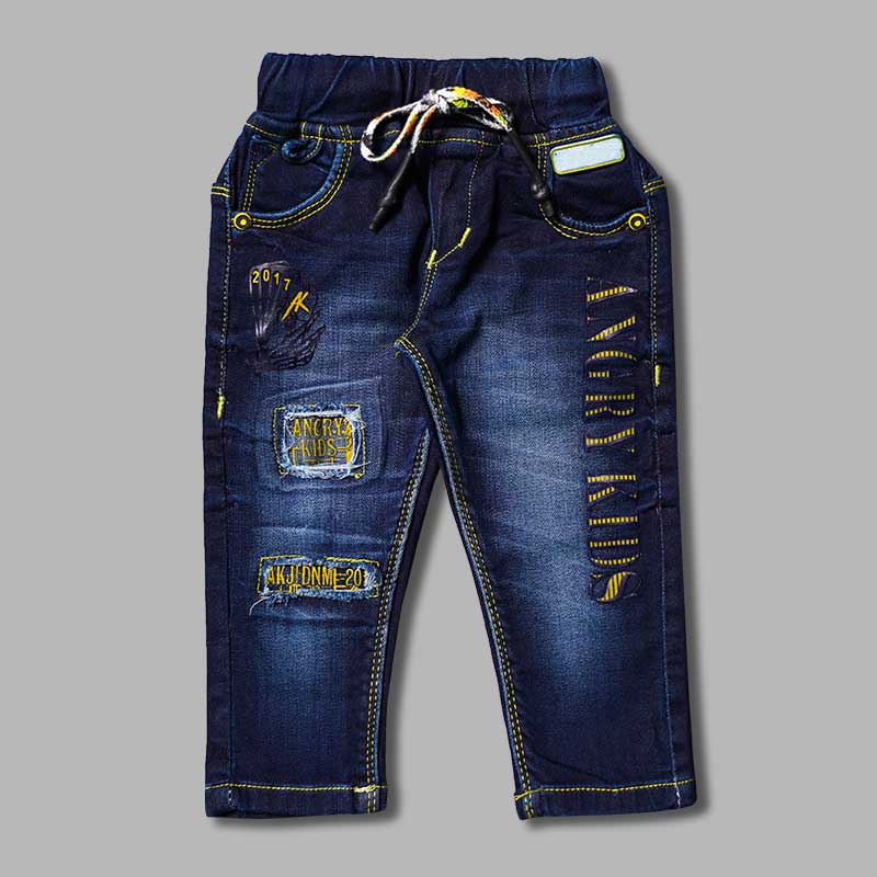 Buy Ripped Denim Jeans For Boys – Mumkins