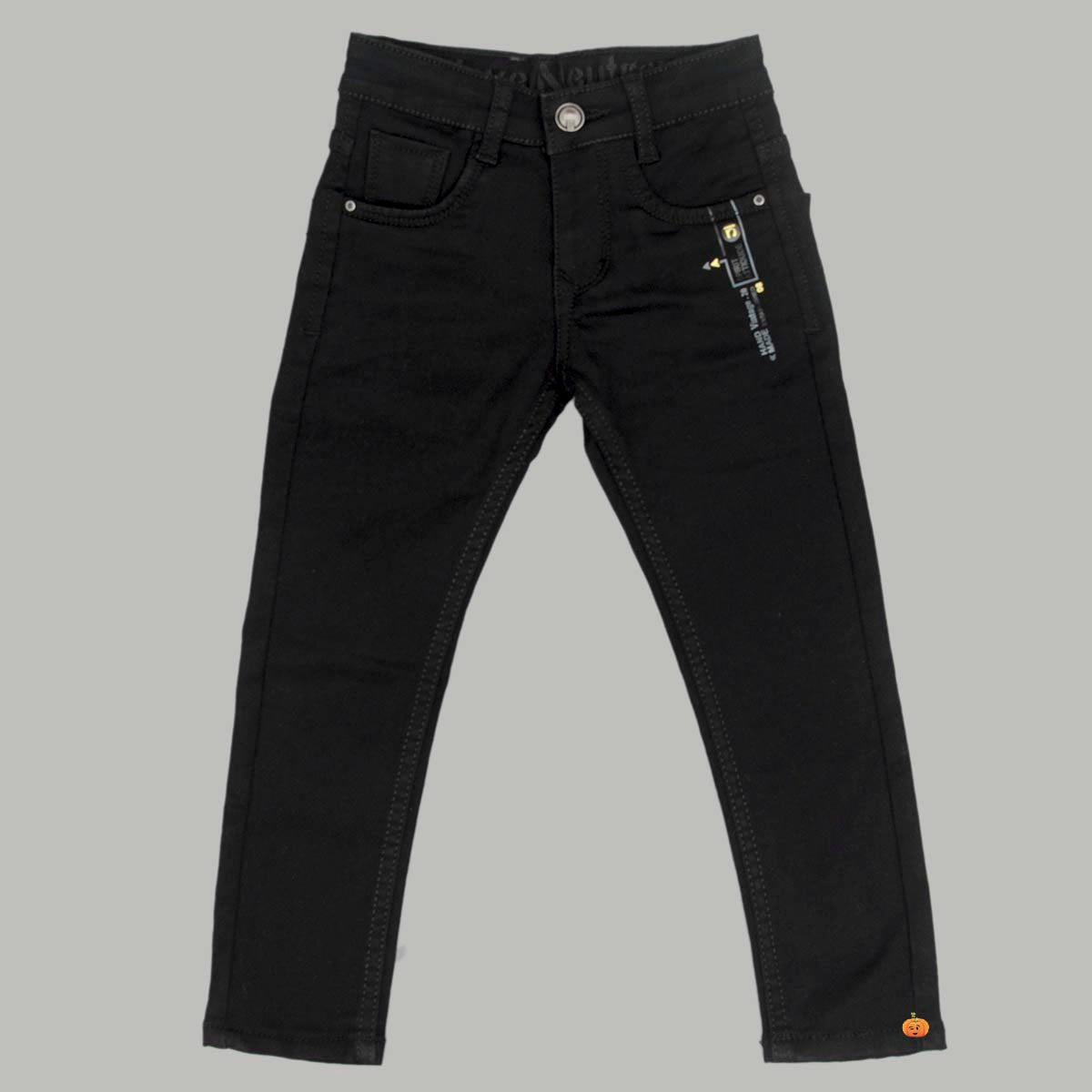 Village Rivet Denim Pants (Black) – Capsul