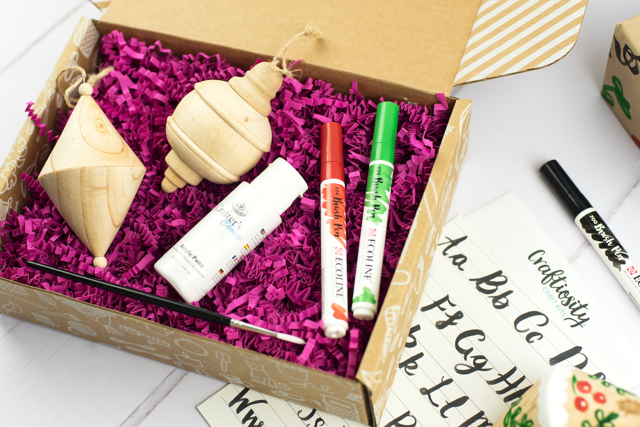 Crafters Brush Lettering Kit