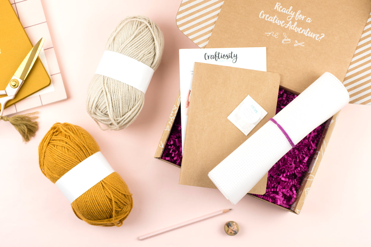 Needlepoint Journal Craft Kit – Craftiosity