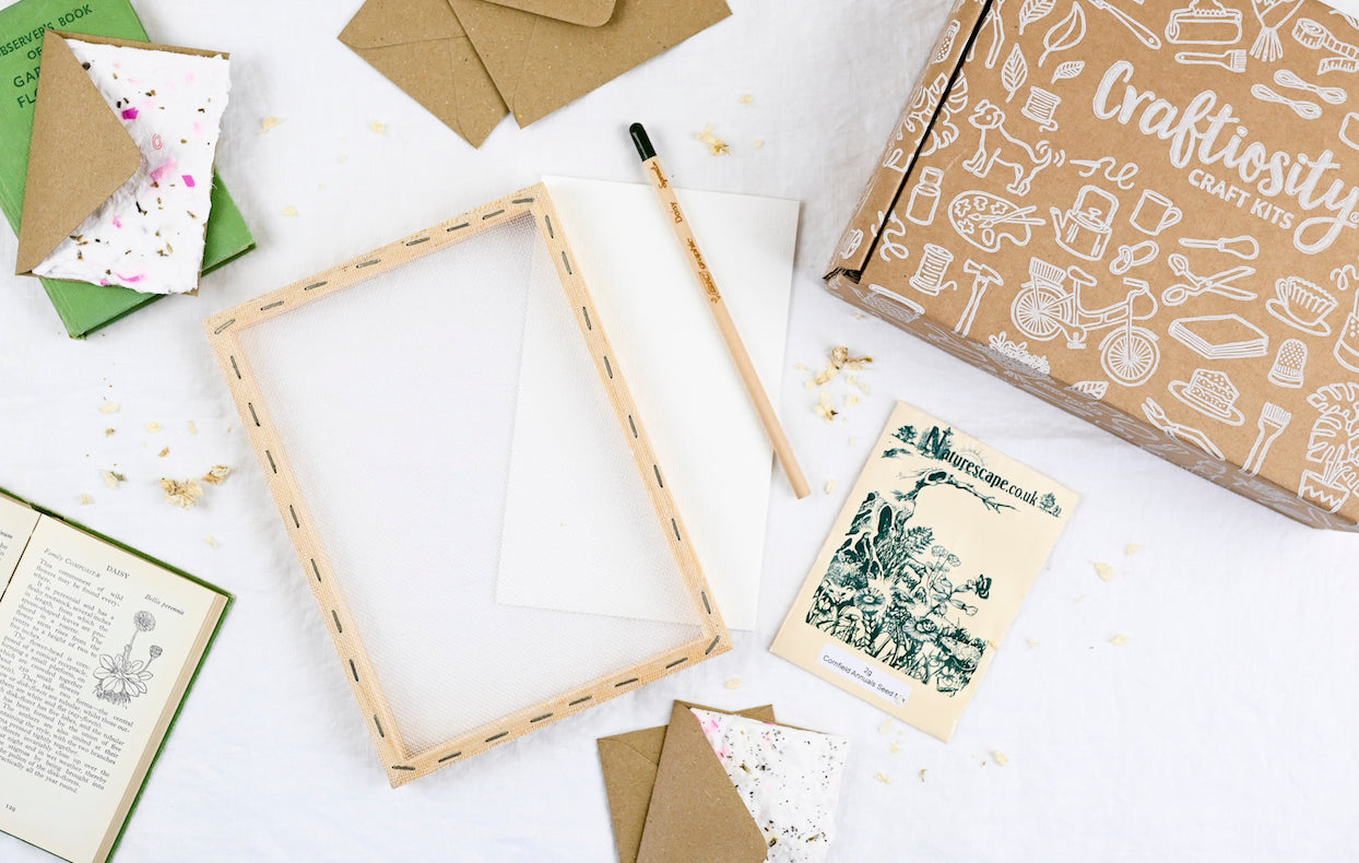 Papermaking with Seeds Craft Kit – Craftiosity