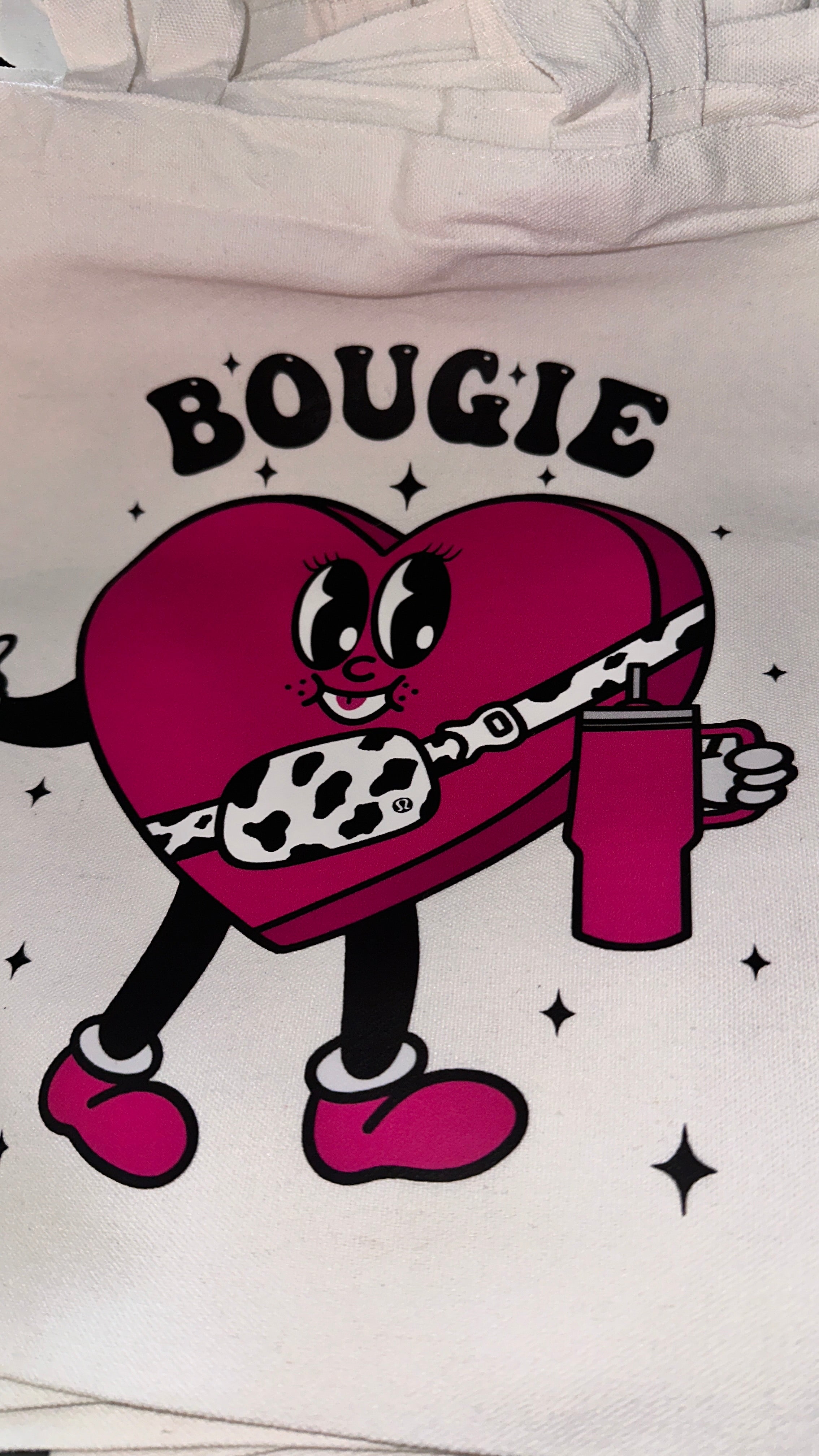 Boujee Heart - Reusable Canvas Bag