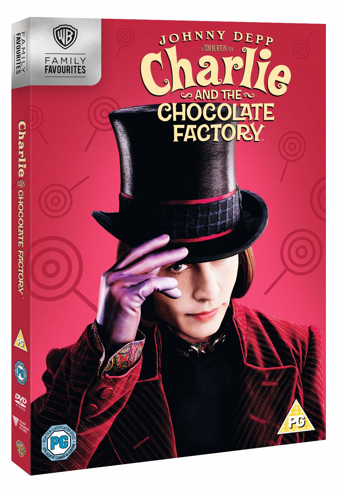 charlie and the chocolate factory dvd