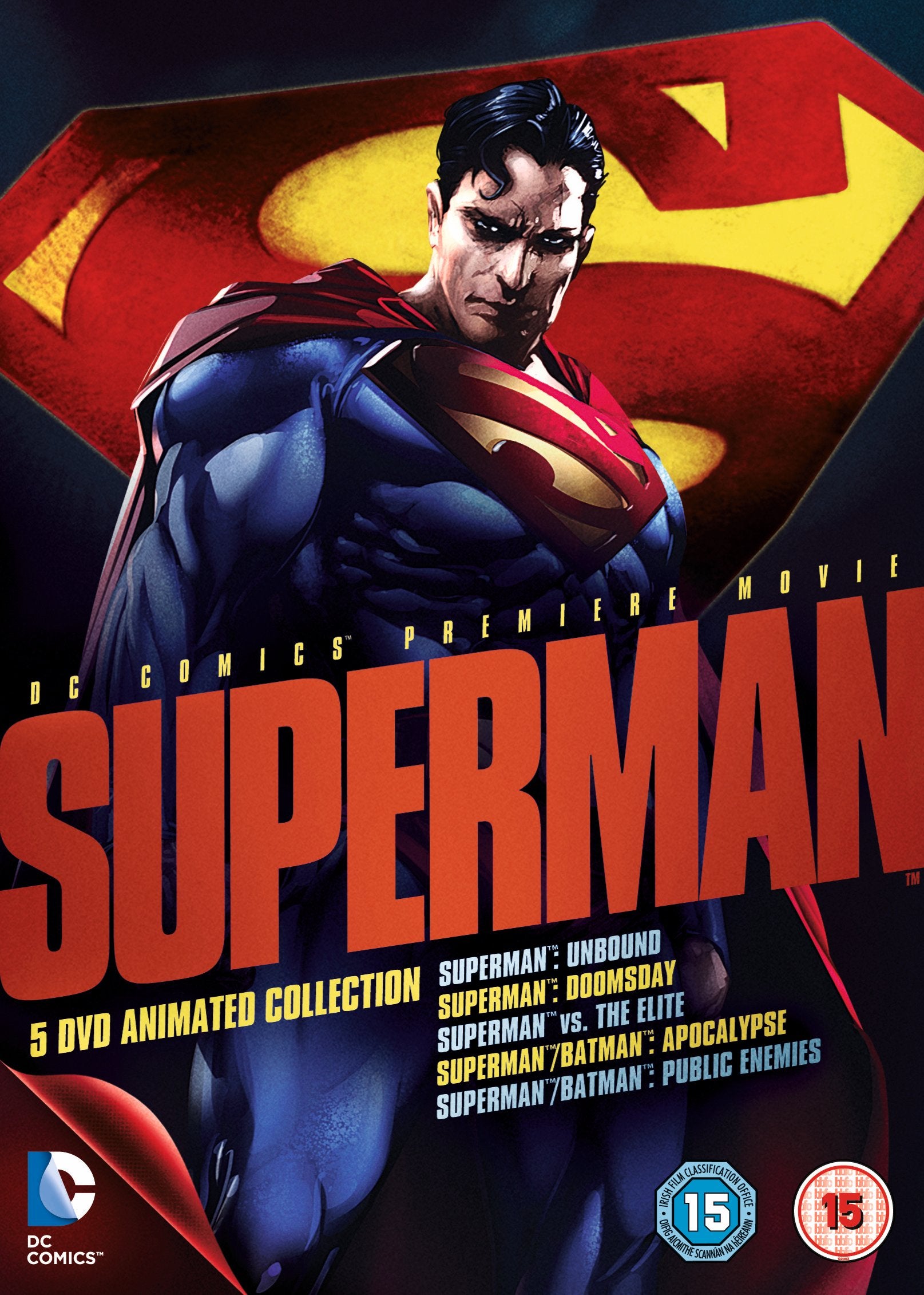 Superman Animated Movie Collection [5 Film] [2013] (DVD) – Warner Bros.  Shop - UK