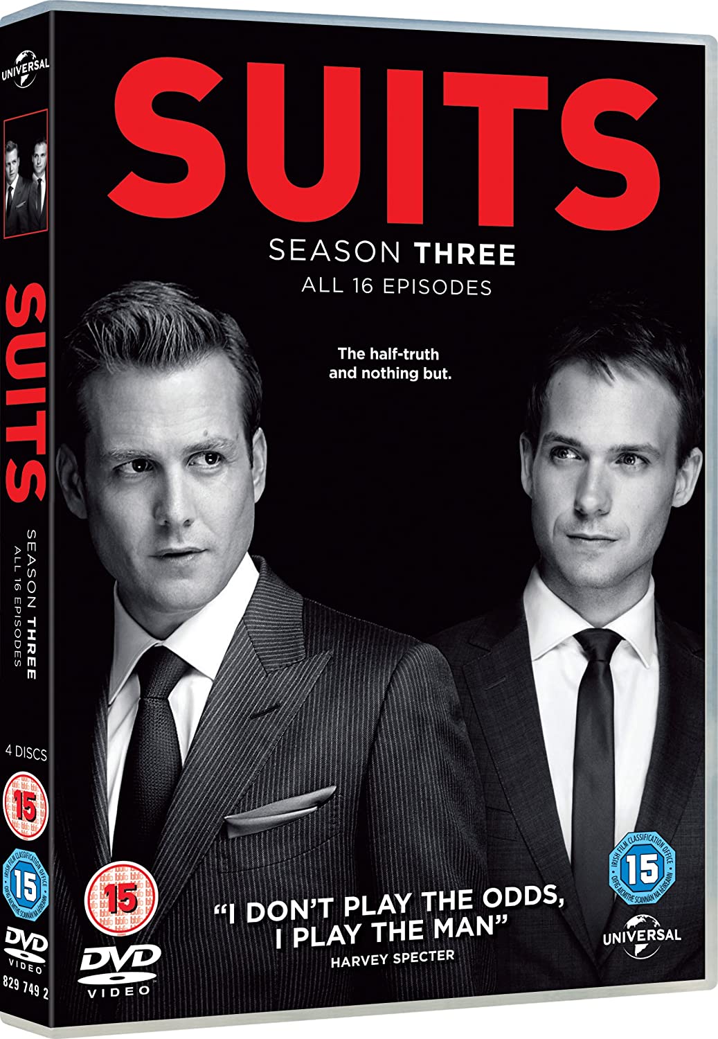 Suits: Season 4 (DVD) – Warner Bros. Shop - UK