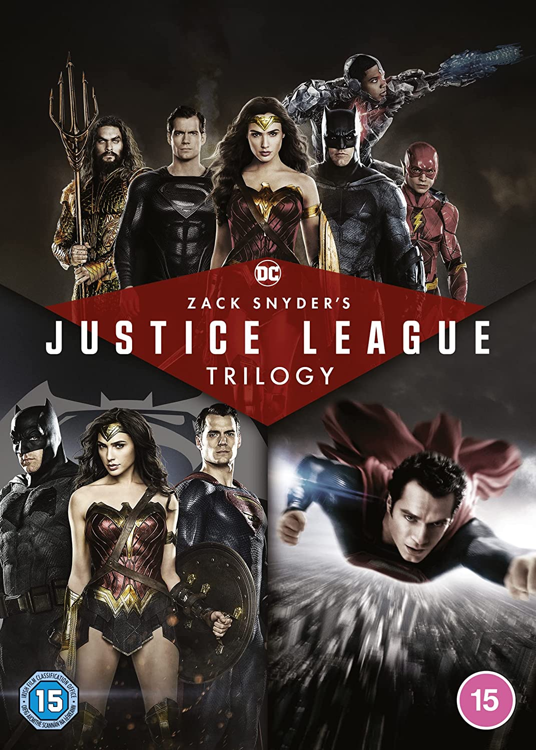 Zack Snyder's Justice League Trilogy (DVD) (2021) – Warner Bros. Shop - UK