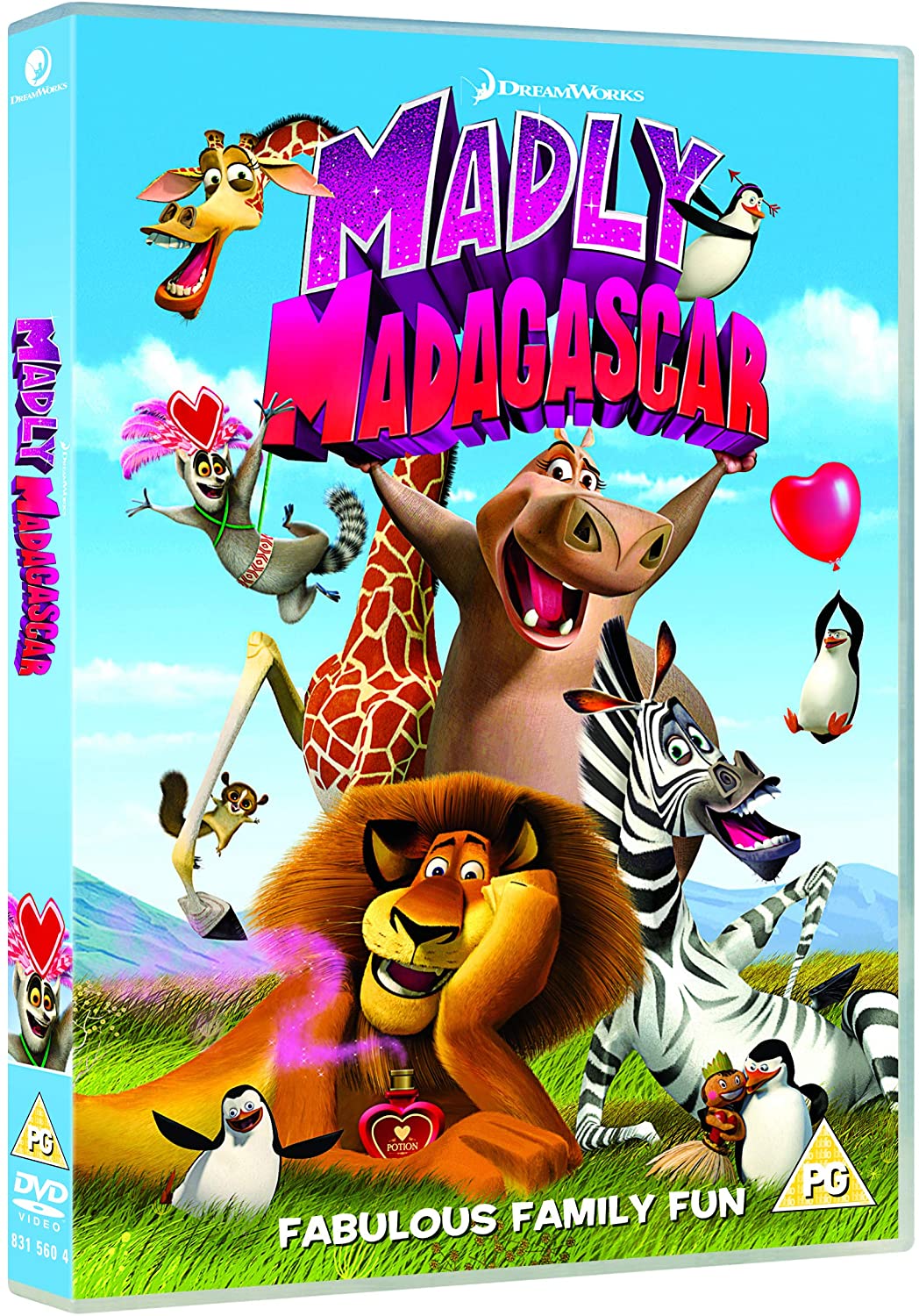 Madagascar and penguins of deals madagascar 4 movie collection dvd