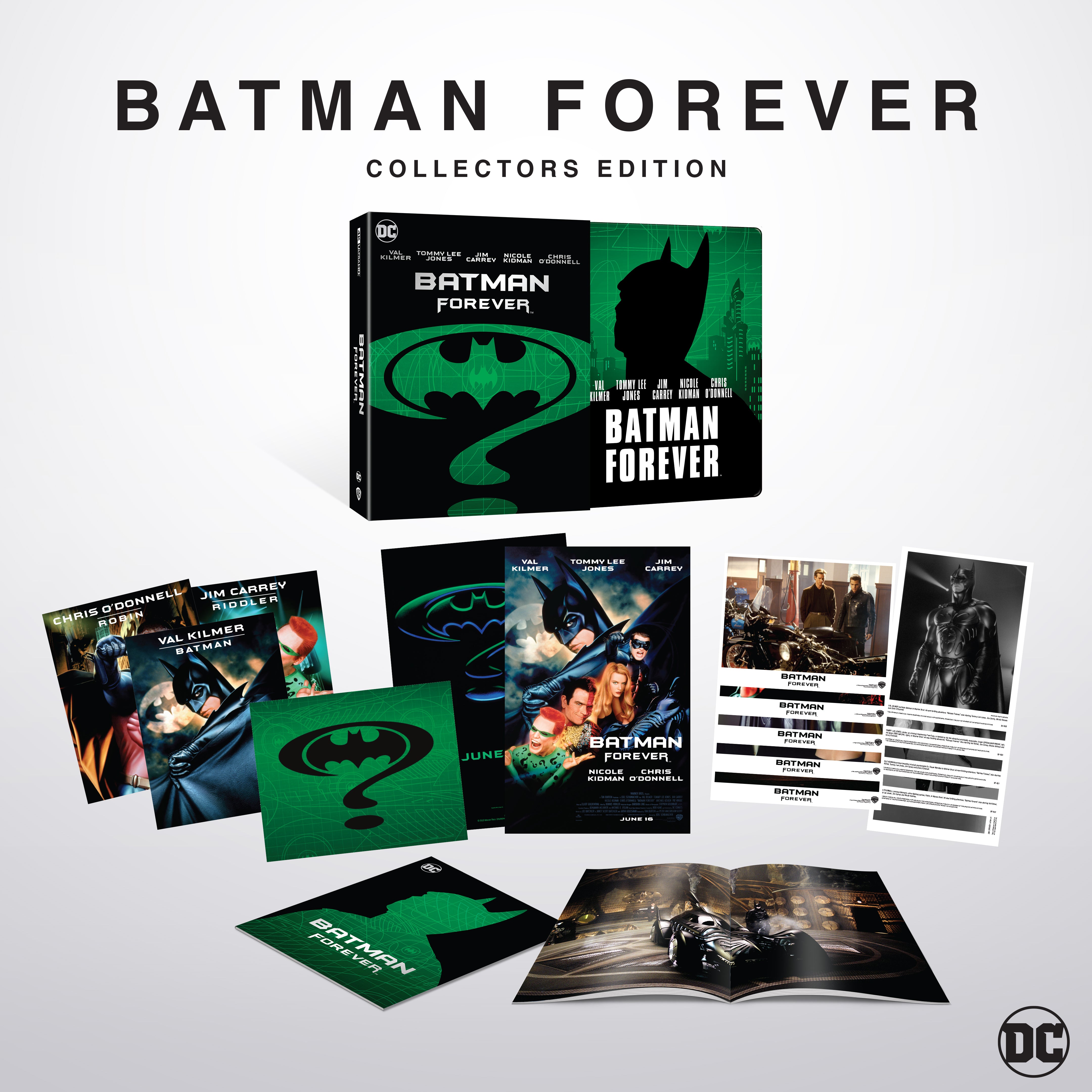 Batman Forever Ultimate Collector's Edition with Steelbook (4K Ultra H –  Warner Bros. Shop - UK