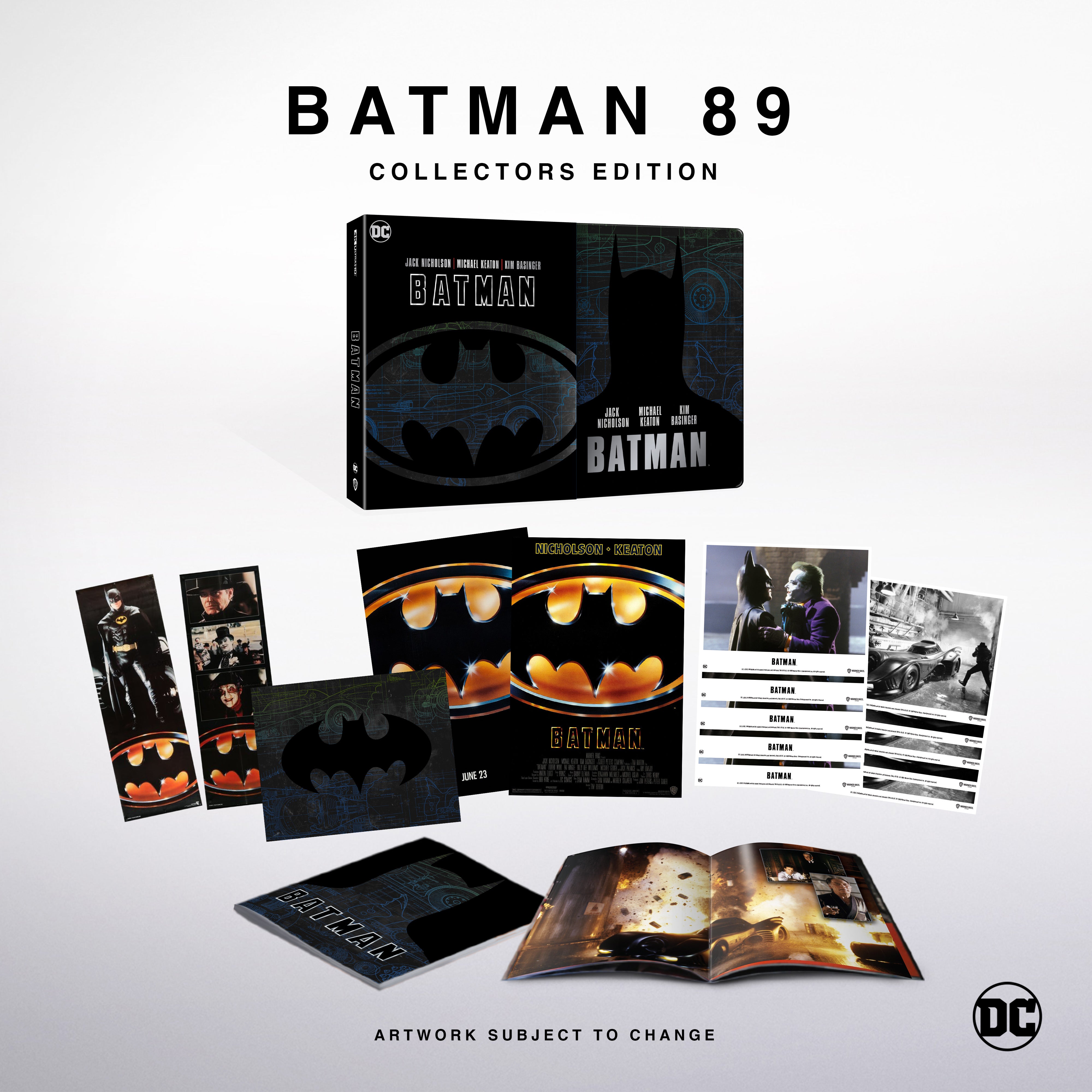 Batman (1989) Ultimate Collector's Edition 4K Ultra HD Steelbook (4K U –  Warner Bros. Shop - UK